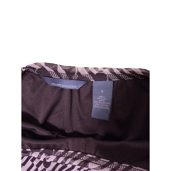 Y2K Vintage Brown Silk Midi Skirt Cottagecore Aesthetic, 100% Silk, Womens Small - Picture 2 of 4